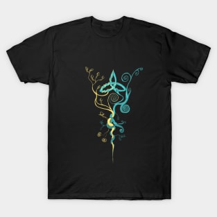 Swirl Of The Celtic Three T-Shirt